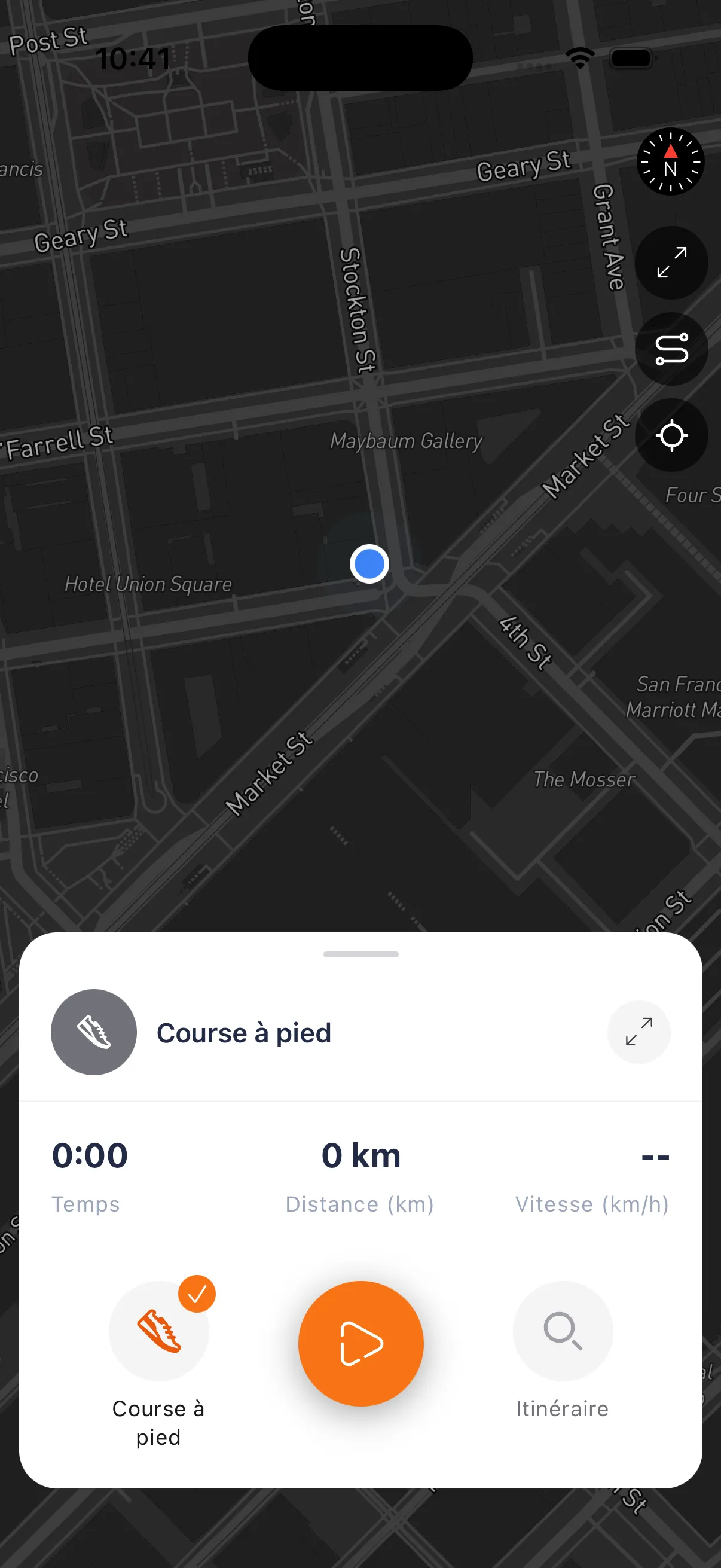 Suivi d'activité